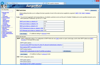 SurgeMail Mail Server screenshot 7