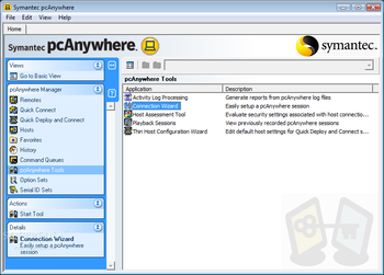 Symantec pcAnywhere screenshot 3