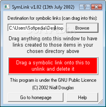 SymLink screenshot