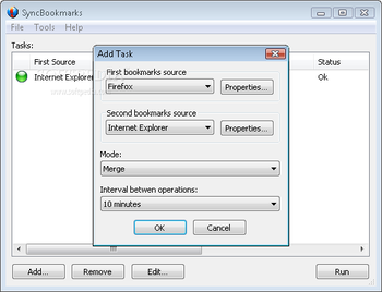 SyncBookmarks screenshot 2