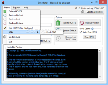 SysMate - Hosts File Walker screenshot 2