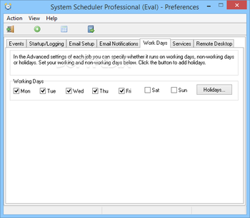 System Scheduler Professional screenshot 15