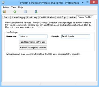 System Scheduler Professional screenshot 17
