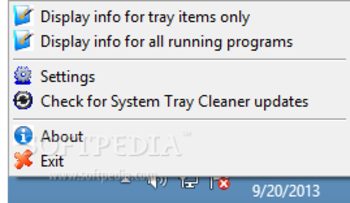 System Tray Cleaner screenshot 2