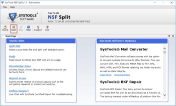 SysTools NSF Split screenshot 3