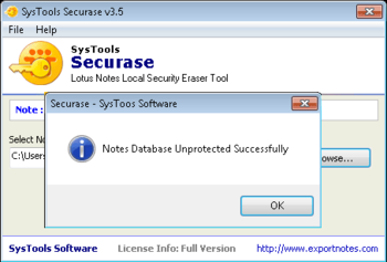 SysTools Securase screenshot