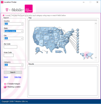 T-Mobile webConnect Manager screenshot 5