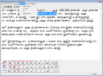 Tamil Bilingual Editor screenshot 6