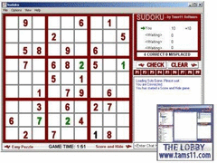 Tams11 Sudoku screenshot