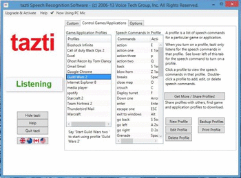 Tazti Speech Recognition Software screenshot 5