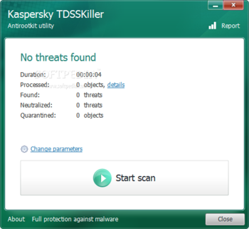 TDSSKiller screenshot 3