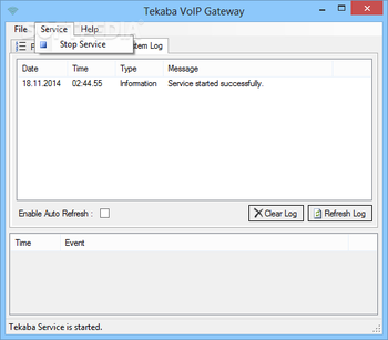 Tekaba VoIP Gateway screenshot 5