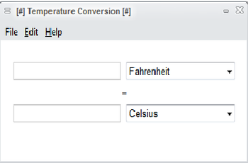 Temperature Conversion Calculator screenshot