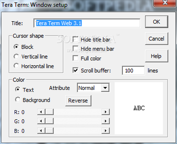 Tera Term Pro Web screenshot 8