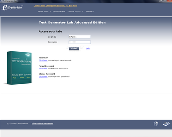 Test Generator Lab Advanced Edition screenshot