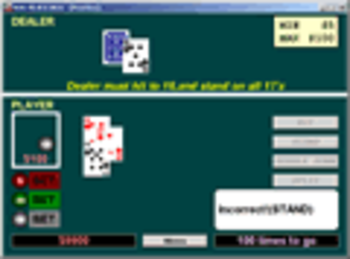 The Academy of Gamblers "The Blackjack Course" screenshot