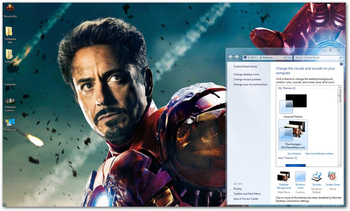 The Avengers Windows Theme screenshot
