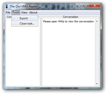 The Owl VMG Reader screenshot