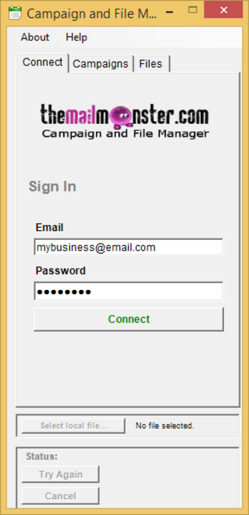 TheMailMonster.com Campaign Manager screenshot 4