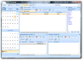 Theme Editor screenshot