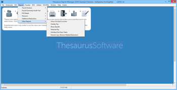 Thesaurus Payroll Manager screenshot 5