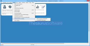 Thesaurus Payroll Manager screenshot 6