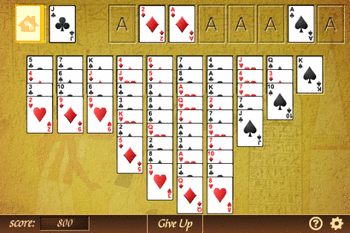 Thieves of Egypt Solitaire screenshot