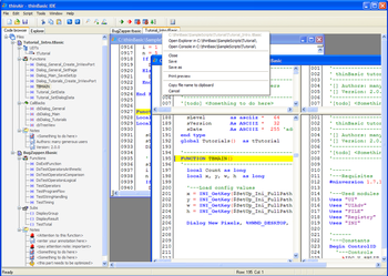 thinBasic programming language screenshot