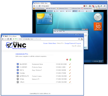 ThinVNC Remote Access Server screenshot 2