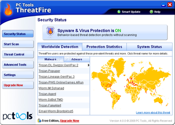 ThreatFire (formerly Cyberhawk) screenshot