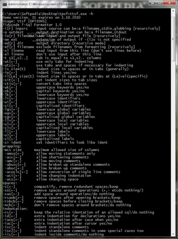 Tidycode T-Sql Formatter screenshot