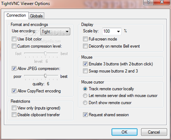 TightVNC Portable Edition screenshot 9