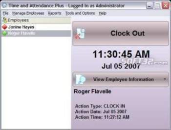 Time and Attendance Plus screenshot 2