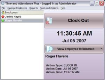 Time and Attendance Plus screenshot 3