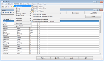 Time Tracker Employee Scheduling Software screenshot 4