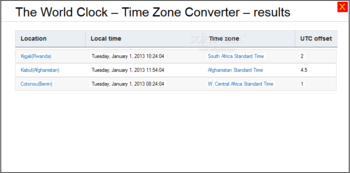 Time Zone Converter - Time Difference Calculator screenshot 2