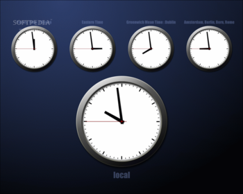 Time Zone Screensaver screenshot