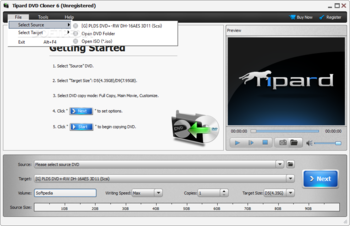 Tipard DVD Cloner 6 screenshot 2