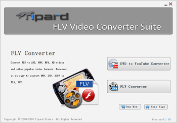 Tipard FLV Video Converter Suite screenshot