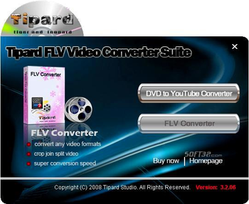 Tipard FLV Video Converter Suite screenshot 2