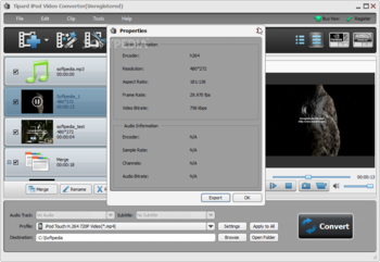 Tipard iPod Video Converter screenshot 3