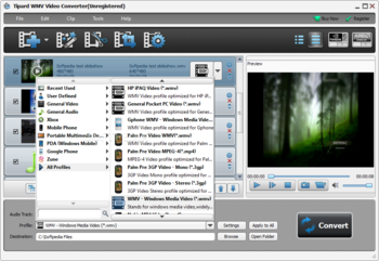 Tipard WMV Video Converter screenshot 2