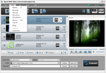 Tipard WMV Video Converter screenshot 3