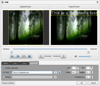 Tipard WMV Video Converter screenshot 8