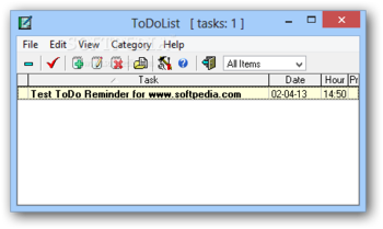 ToDoList screenshot