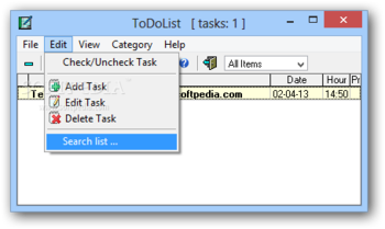 ToDoList screenshot 2