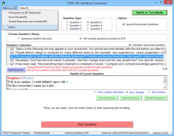 TOEFL iBT Conqueror Suite screenshot 5