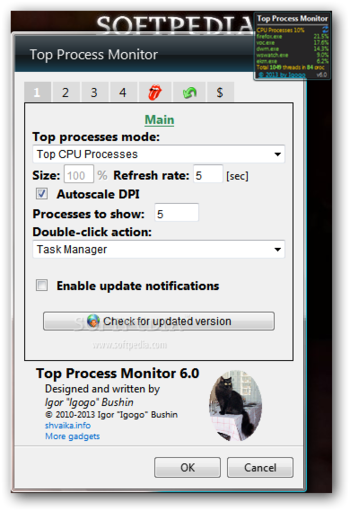 Top Process Monitor screenshot 2