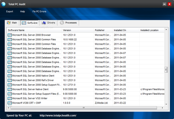 Total PC Audit screenshot 2