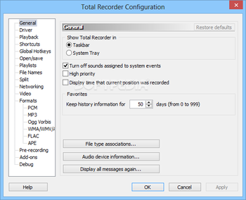 Total Recorder Developer Edition screenshot 15